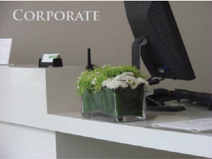 Flower Delivery Services that we provide to our corporate clientele.