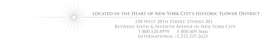 Voted Top Florist in New York City by CITYSEARCH and by THE KNOT. Flower Deliveries everywhere. Gifts Galore!